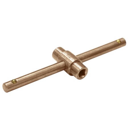 Pahwa QTi Non Sparking, Non Magnetic Cylinder Wrench/Key - 7.1 mm CY-1007